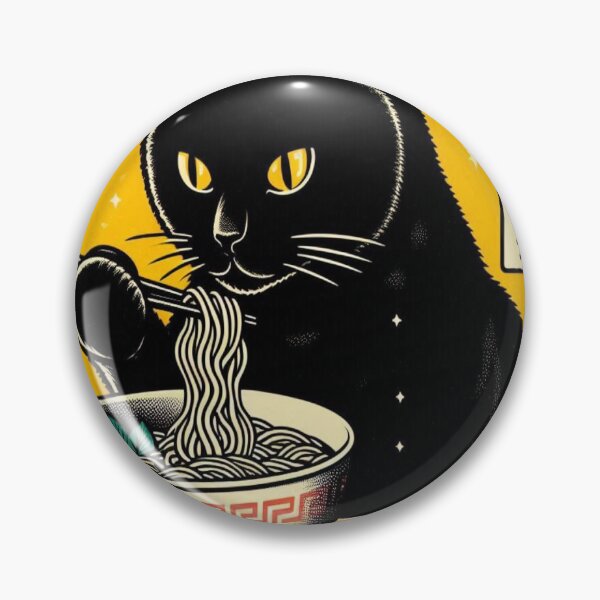 Item preview, Blackcat Ramen designed and sold by Creativnani.