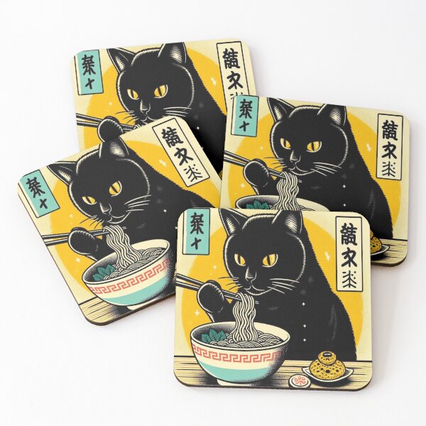 Item preview, Blackcat Ramen designed and sold by Creativnani.