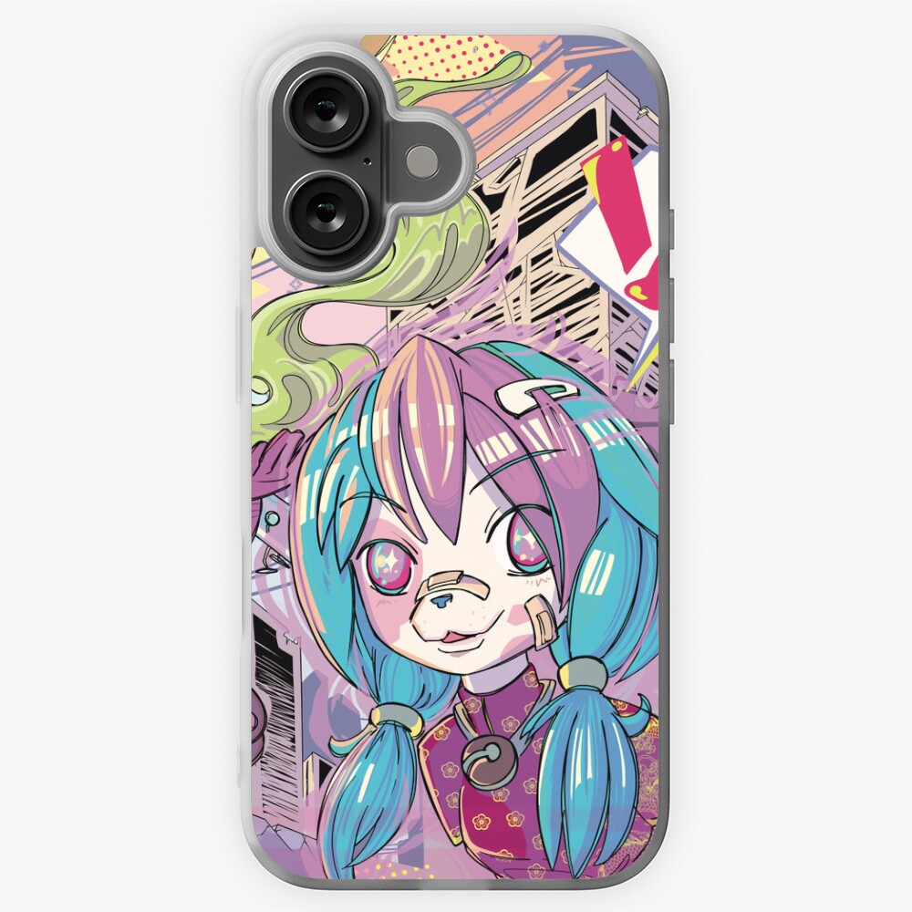 Item preview, iPhone Soft Case designed and sold by gorogoroartsy.