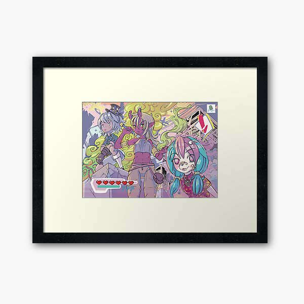Aperçu de l'œuvre Escouade d'attaque ! créée et vendue par gorogoroartsy.