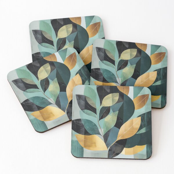 Item preview, Abstract Botanical Leaves designed and sold by Pure_Art.