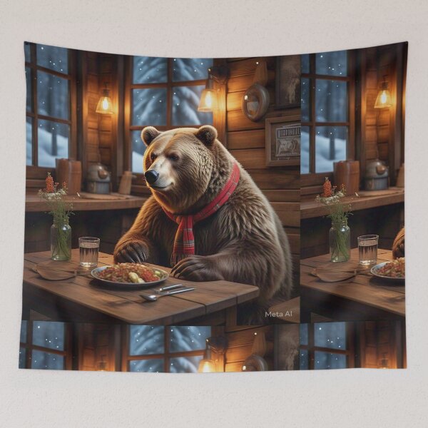 Item preview, Winter Bear Meal designed and sold by TreatLLC.