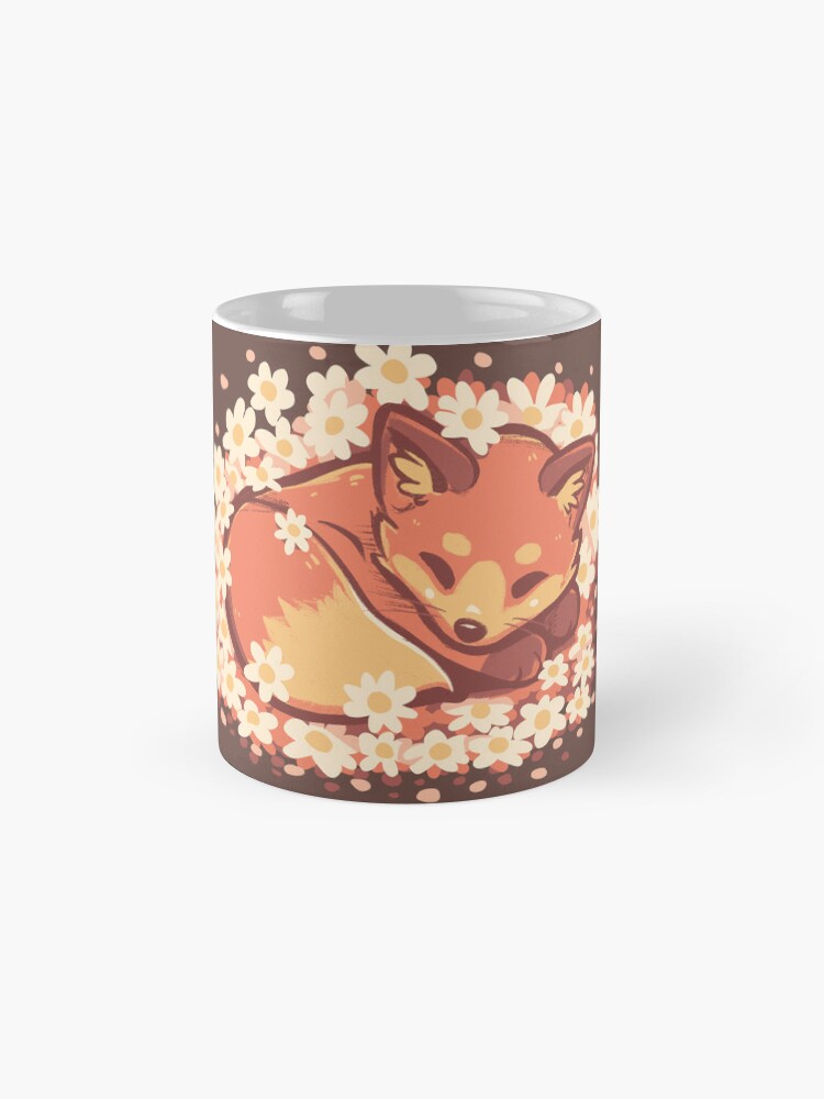 Thumbnail 4 of 6, Coffee Mug, Daisy Spring Fox designed and sold by TechraNova.