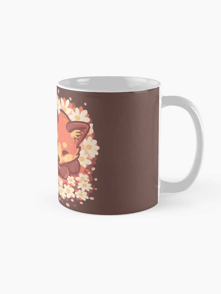 Thumbnail 5 of 6, Coffee Mug, Daisy Spring Fox designed and sold by TechraNova.
