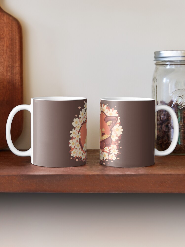 Thumbnail 2 of 6, Coffee Mug, Daisy Spring Fox designed and sold by TechraNova.