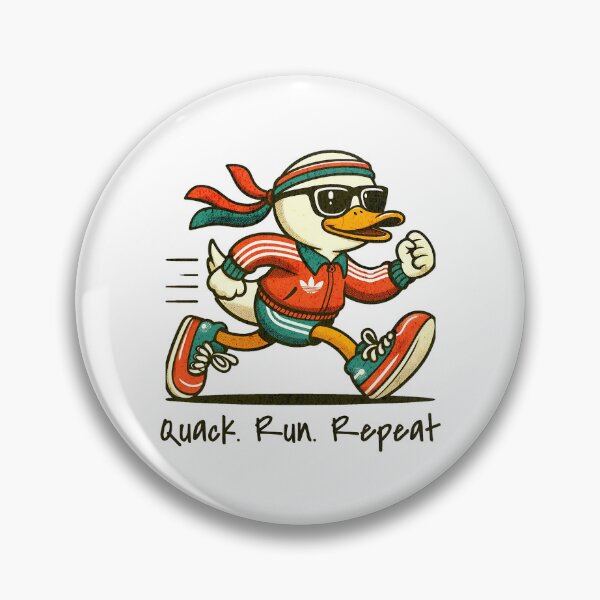 Item preview, Funny Duck Sport Wear Retro Style designed and sold by Panda Creative Studio.