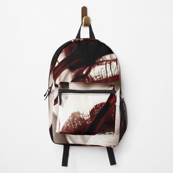 Item preview, Surreal Lip Art with Red Lines - Conceptual Design designed and sold by ArteAnimal2020.