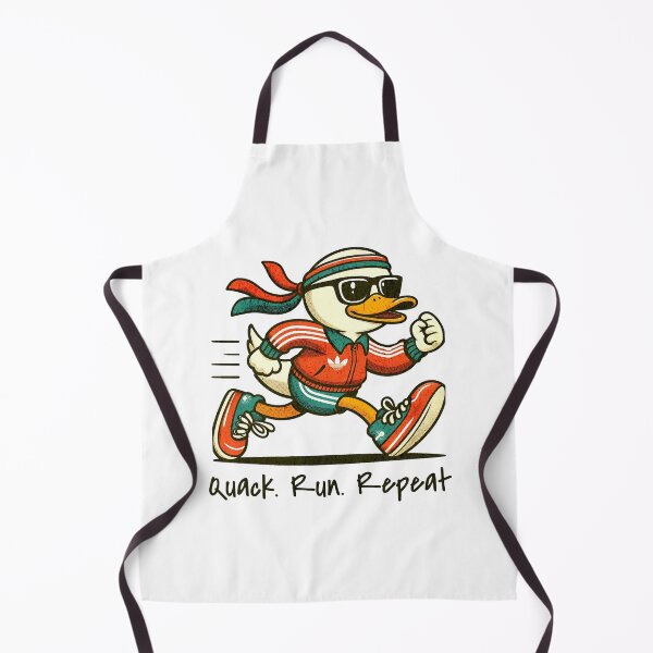 Item preview, Funny Duck Sport Wear Retro Style designed and sold by Panda Creative Studio.