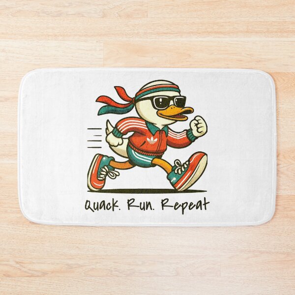 Item preview, Funny Duck Sport Wear Retro Style designed and sold by Panda Creative Studio.