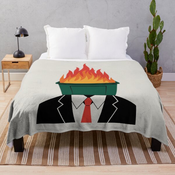 Item preview, Burning Business Man is a Dumpster Fire designed and sold by SubtleSplit.