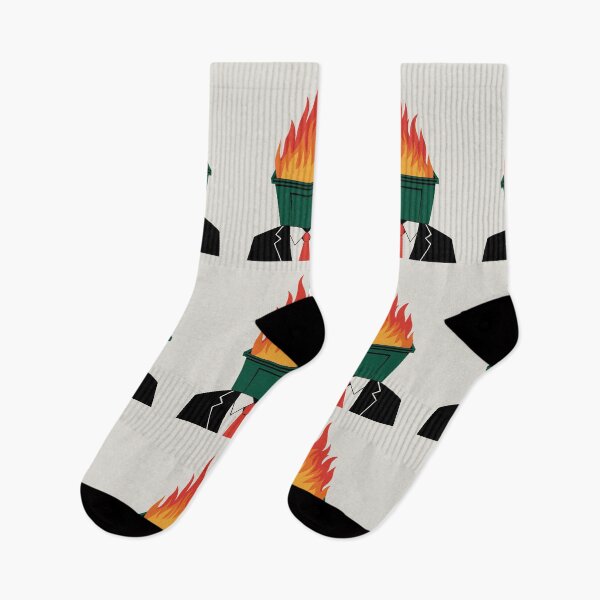 Item preview, Burning Business Man is a Dumpster Fire designed and sold by SubtleSplit.