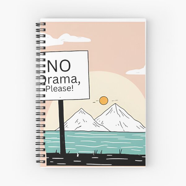 Item preview, No Drama, Please – Relax and Enjoy designed and sold by krasioams.