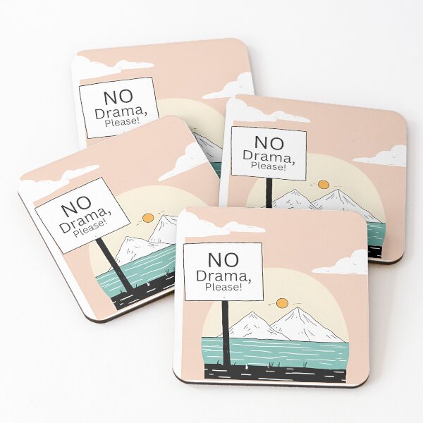 Item preview, No Drama, Please – Relax and Enjoy designed and sold by krasioams.