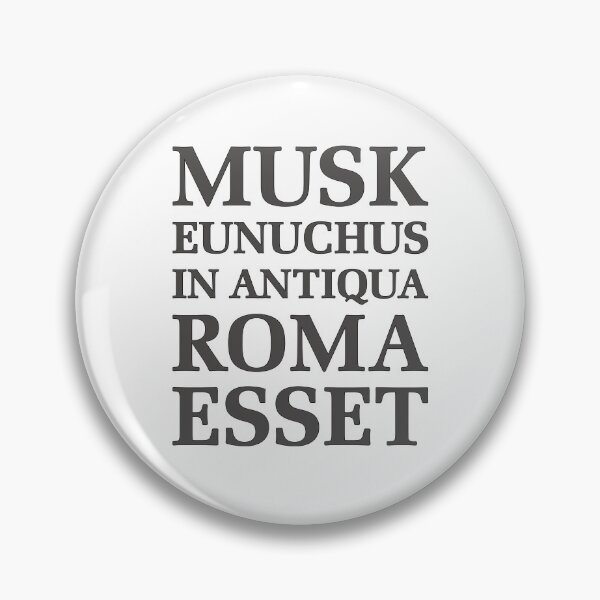 Artikelvorschau, Moschus wäre ein Eunuch im antiken Rom | MOSCHUS-EUNUCHUS IN ANTIQUA ROMA ESSET entworfen und verkauft von 3MillsDesign.