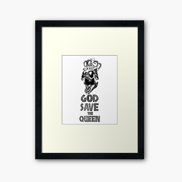 God Save the Queen Framed Art Print