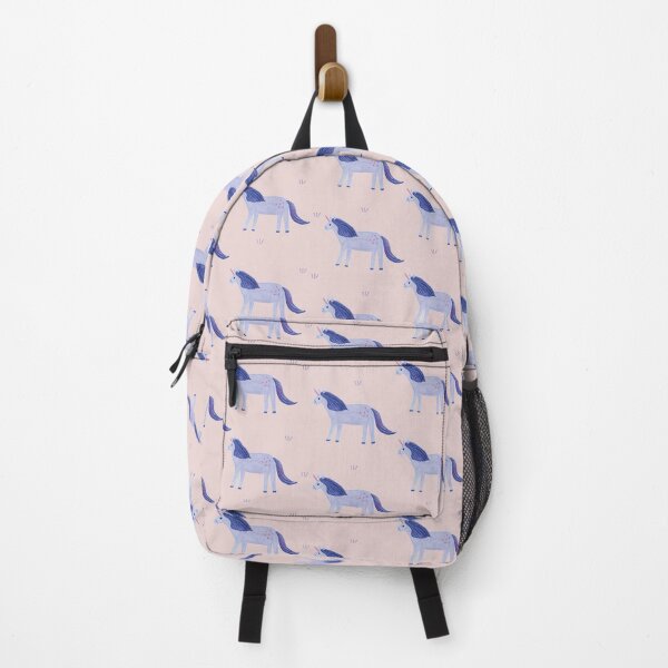 Item preview, Whimsical Unicorn Pattern Backpack - Kid's school backpack  designed and sold by ArtByAsami.