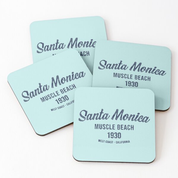 Item preview, Rough retro Santa Monica Muscle beach designed and sold by LostTravelersLab.