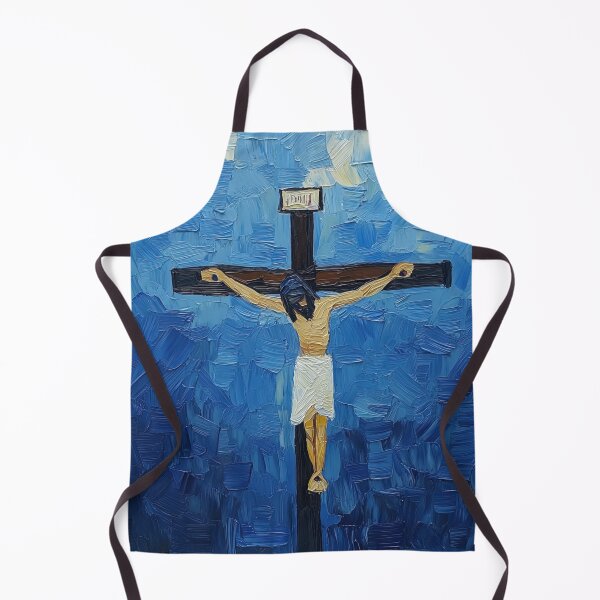 Item preview, Crucifix | Post-impressionist painting style designed and sold by ComicsFactory.