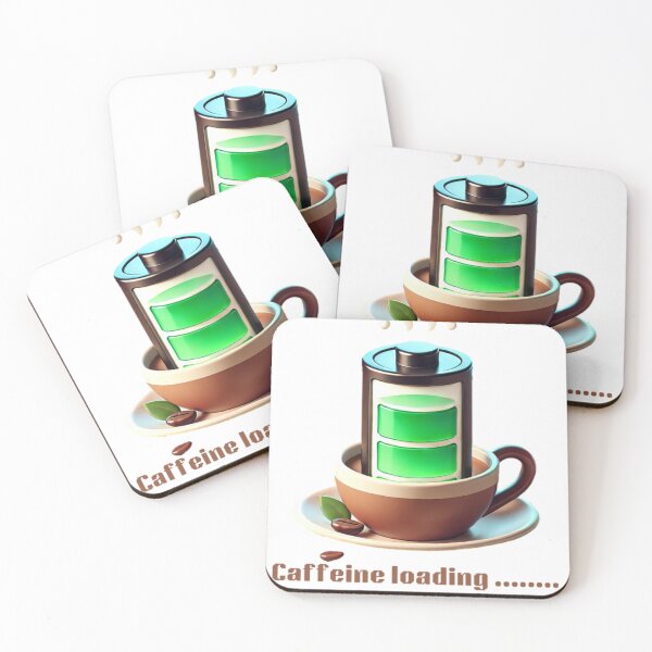Item preview, Coffee, caffeine, loading, charging, coffee lovers, drink designed and sold by B-M-Store.