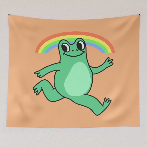 Item preview, Rainbow Dash Frog designed and sold by zzz888.