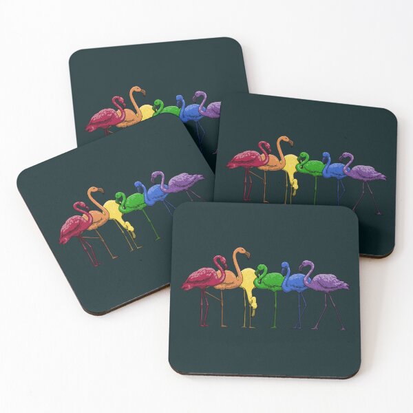 Item preview, Flamingo Rainbow designed and sold by Art by Veya.
