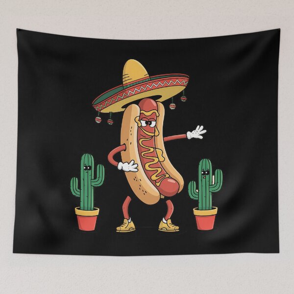 Item preview, Cinco de Mayo Cactus Dancing designed and sold by tearbytea.