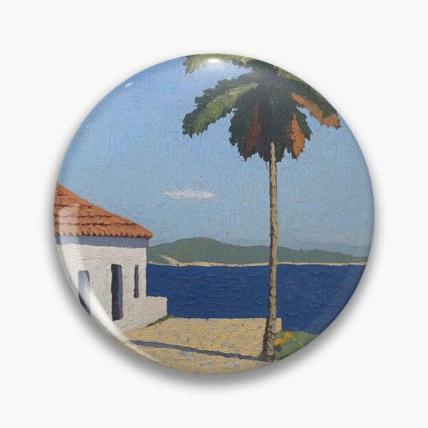 Item preview, Cuba landscape | Post-impressionist painting style designed and sold by ComicsFactory.