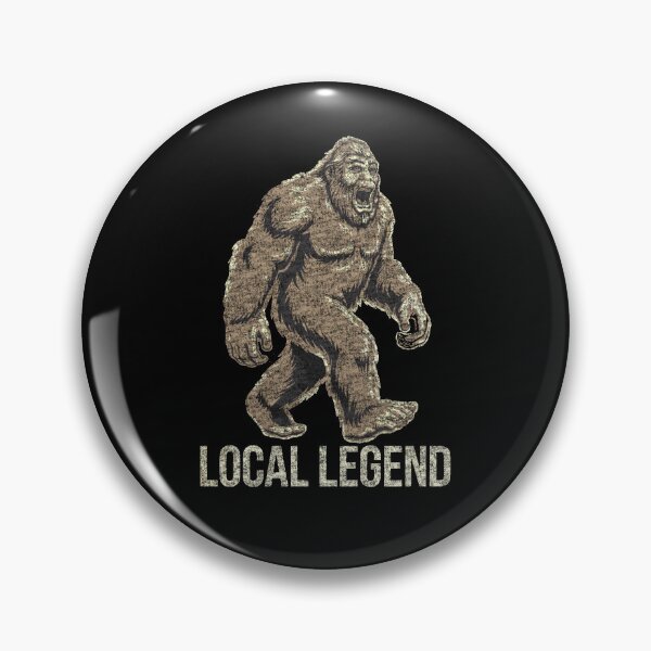 Item preview, Hilarious Bigfoot "Local Legend" Vintage  – Distressed Sasquatch Design designed and sold by paulo silveira.