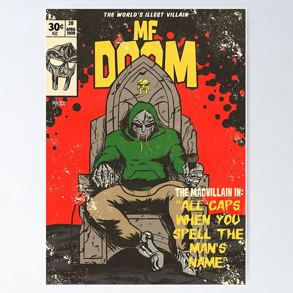 Mf Doom Posters for Sale | Redbubble
