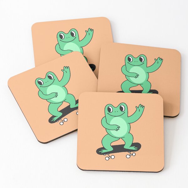 Item preview, Friendly Frog Skater Wave designed and sold by zzz888.