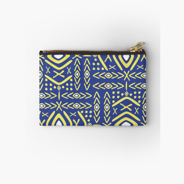 Item preview, Bogolan Traditional blue fabric designed and sold by Wolagno.