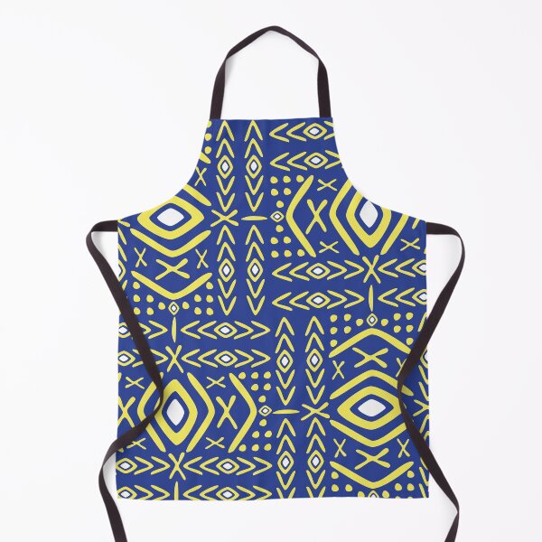 Item preview, Bogolan Traditional blue fabric designed and sold by Wolagno.