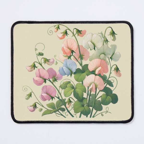 Item preview, Pastel Sweetpeas designed and sold by NatureNim.