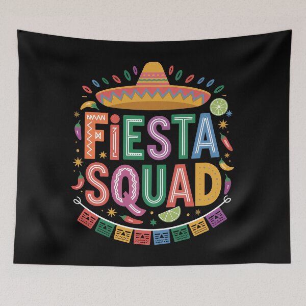 Item preview, Cinco de Mayo Fiesta Squad designed and sold by tearbytea.