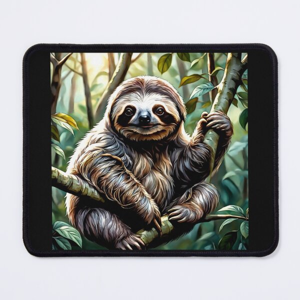 Item preview, Fluffy Cute Sloth - Bicho Preguica#1 designed and sold by Helios Be. Lavsh.