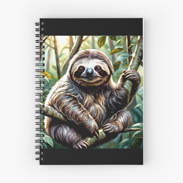 Item preview, Fluffy Cute Sloth - Bicho Preguica#1 designed and sold by Helios Be. Lavsh.
