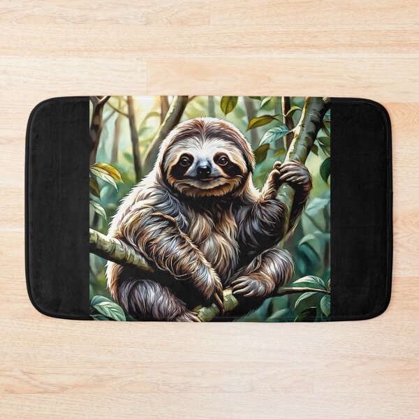 Item preview, Fluffy Cute Sloth - Bicho Preguica#1 designed and sold by Helios Be. Lavsh.