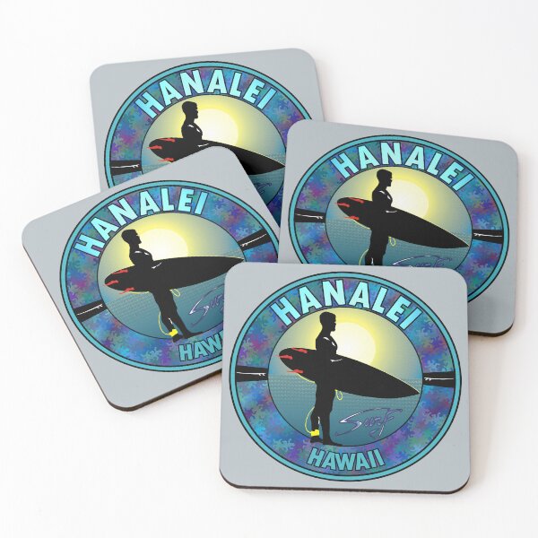 Item preview, Hanalei Bay Hawaii surfer designed and sold by studioss76.