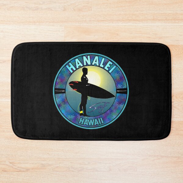 Item preview, Hanalei Bay Hawaii surfer designed and sold by studioss76.
