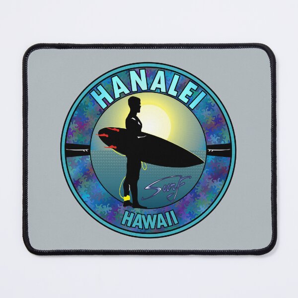Item preview, Hanalei Bay Hawaii surfer designed and sold by studioss76.