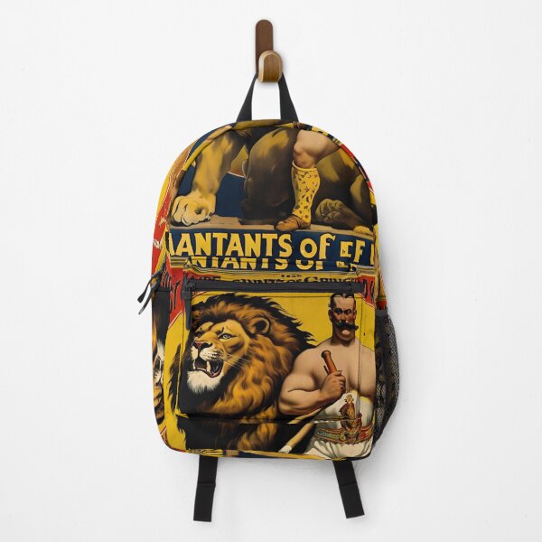 Item preview, worlds strongest man with lion as his best friend designed and sold by The Far Far North.