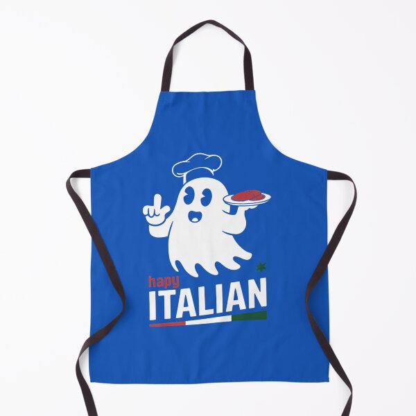 Item preview, Happy Italian Ghost with Capicola Food Art designed and sold by TeeGrit.
