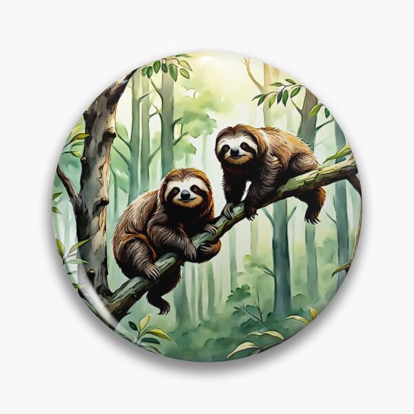 Item preview, Fluffy Cute Sloth - Bicho Preguica#2 designed and sold by Helios Be. Lavsh.