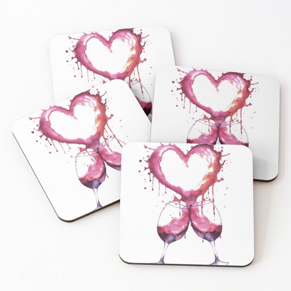 Item preview, Wine Glass Watercolor  designed and sold by mermaids001.