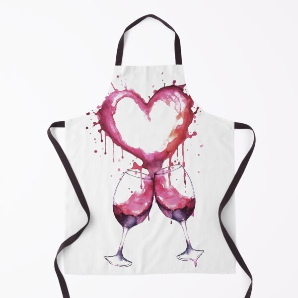 Item preview, Wine Glass Watercolor designed and sold by mermaids001.
