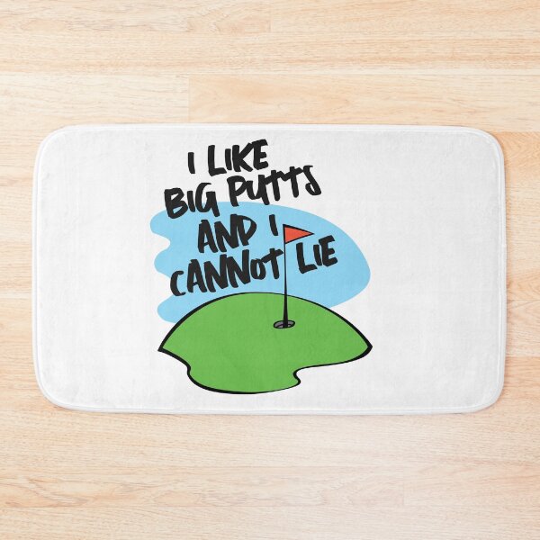 Item preview, I like big putts and I cannot lie golfing humor designed and sold by Ricaso.