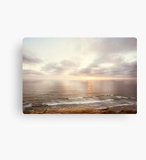 California Sunset Ocean Seascape Canvas Print