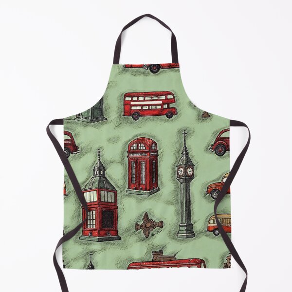 Item preview, Whimsical London Pattern designed and sold by Hen-C-Art.