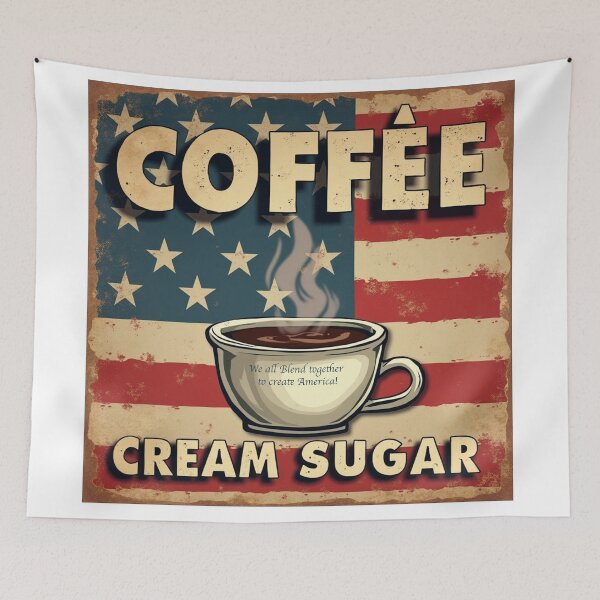 Item preview, We like our Coffee like our Country designed and sold by dudeoir.