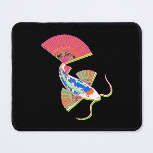 Item preview, Black Koi hand fan designed and sold by Radicalyul.